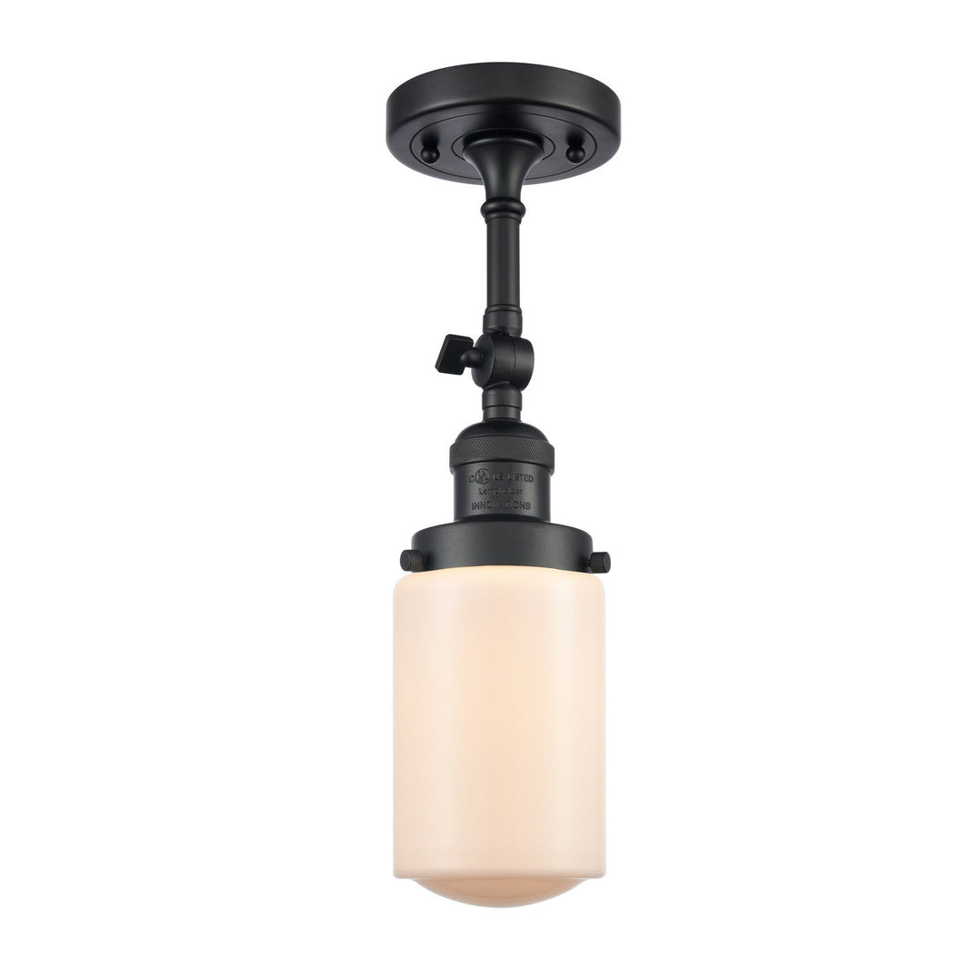 Innovations Franklin Restoration 201F-BK-G311 Ceiling Light - Matte Black