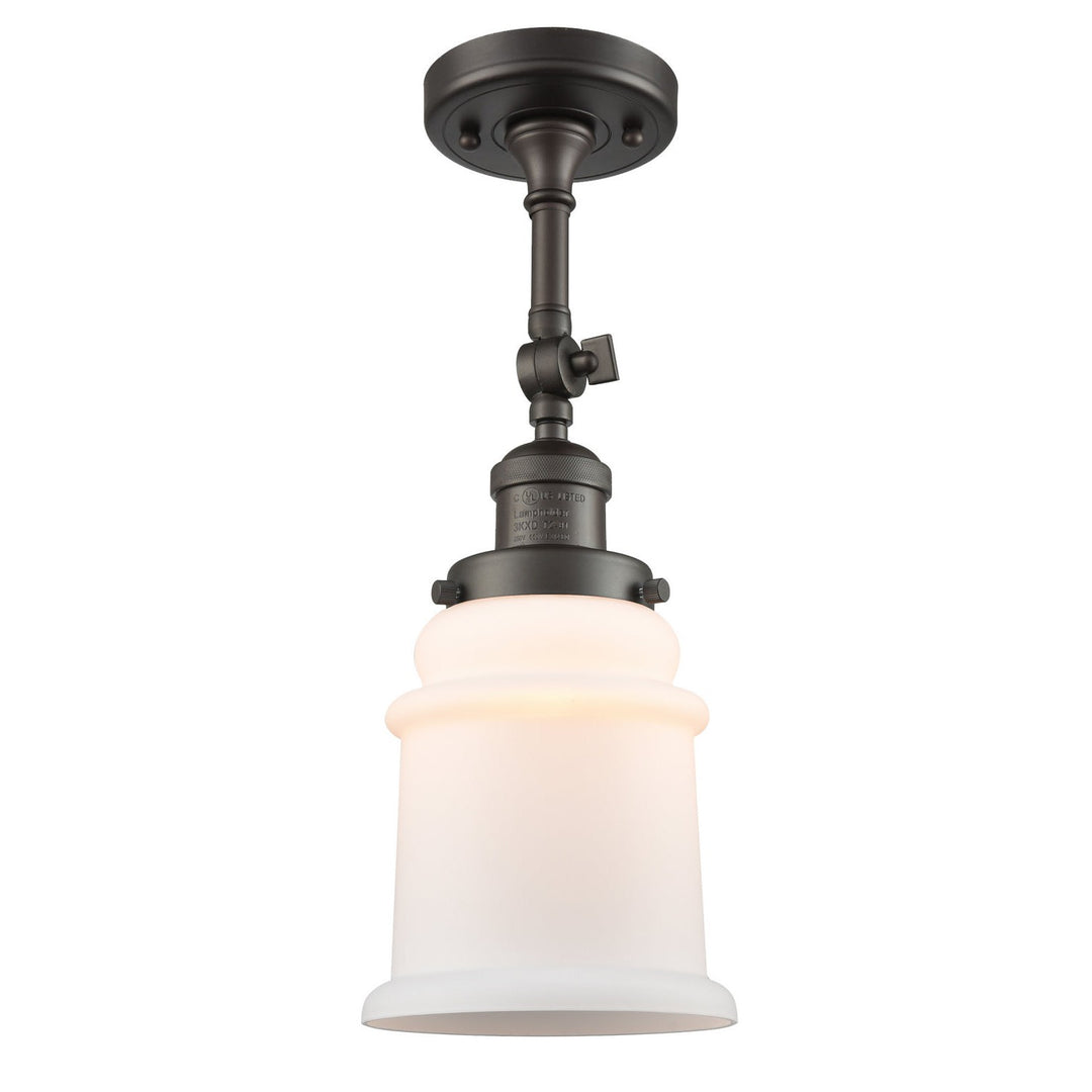 Innovations Franklin Restoration 201F-OB-G181-LED Ceiling Light - Oil Rubbed Bronze