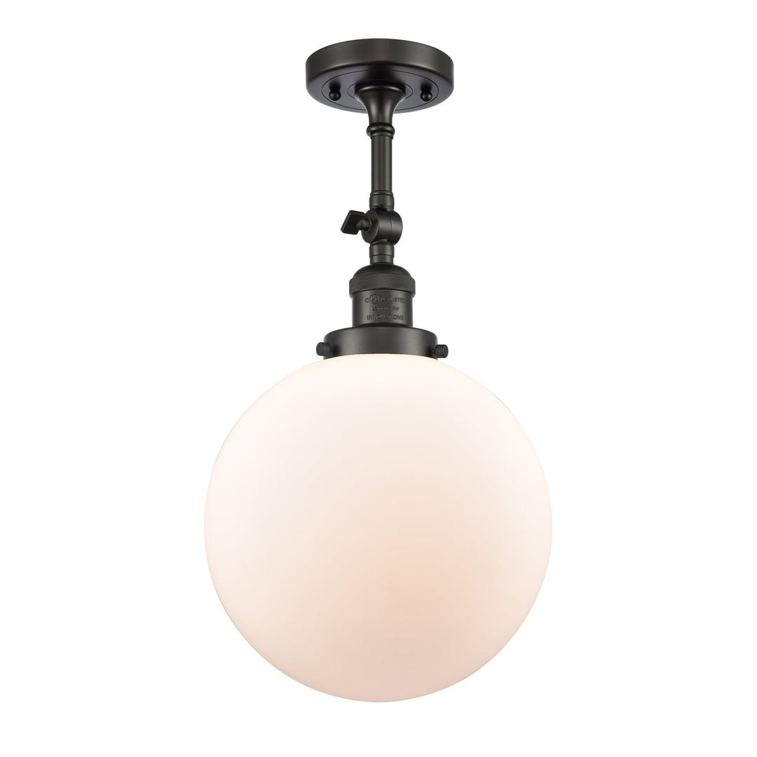 Innovations Franklin Restoration 201F-OB-G201-10 Ceiling Light - Oil Rubbed Bronze