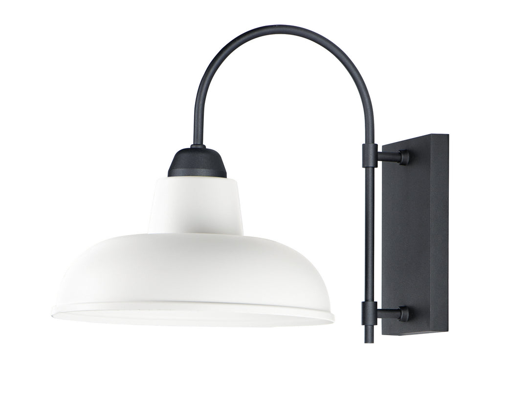 Maxim Lighting 10118WTBK  Industrial Outdoor White / Black