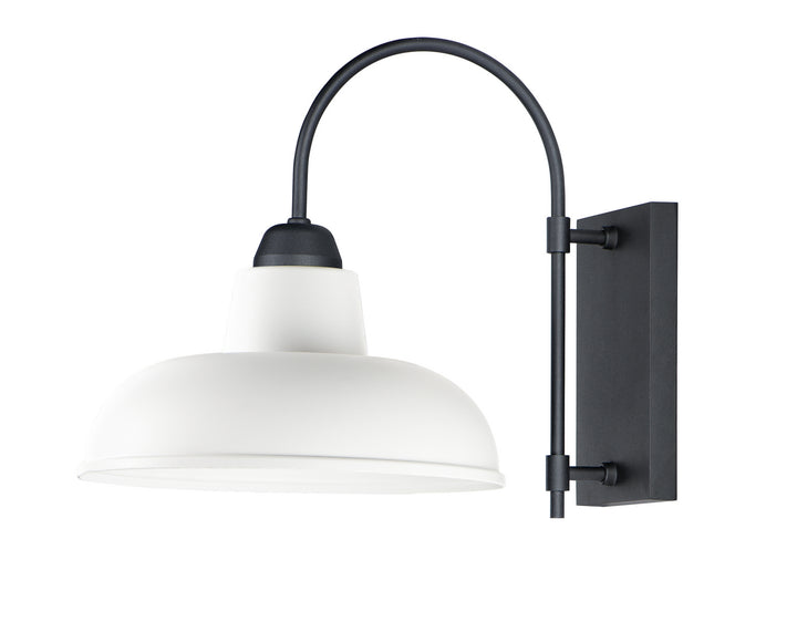 Maxim Lighting 10118WTBK  Industrial Outdoor White / Black