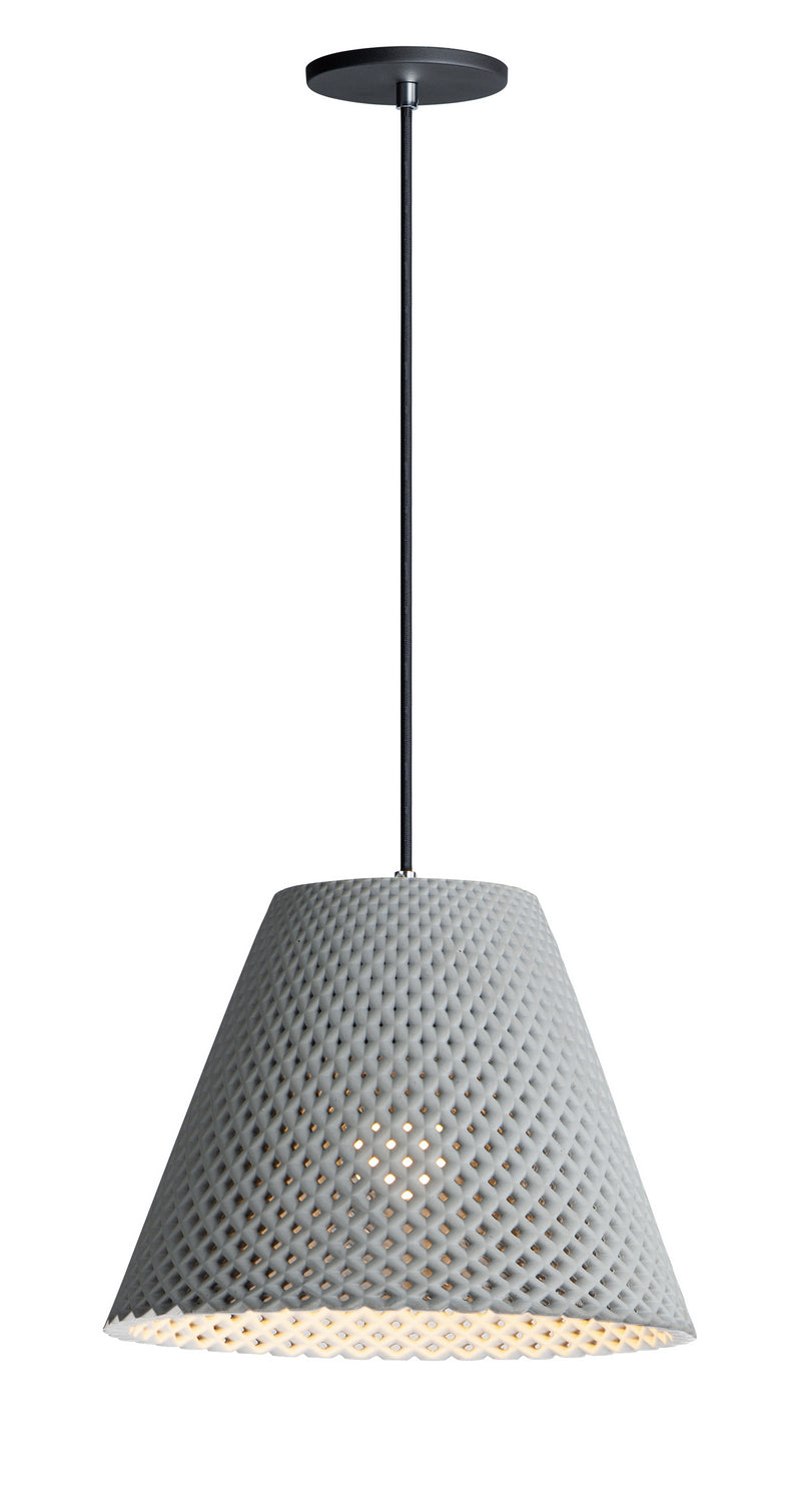 Maxim Woven 10145GYBK Pendant Light - Gray / Black