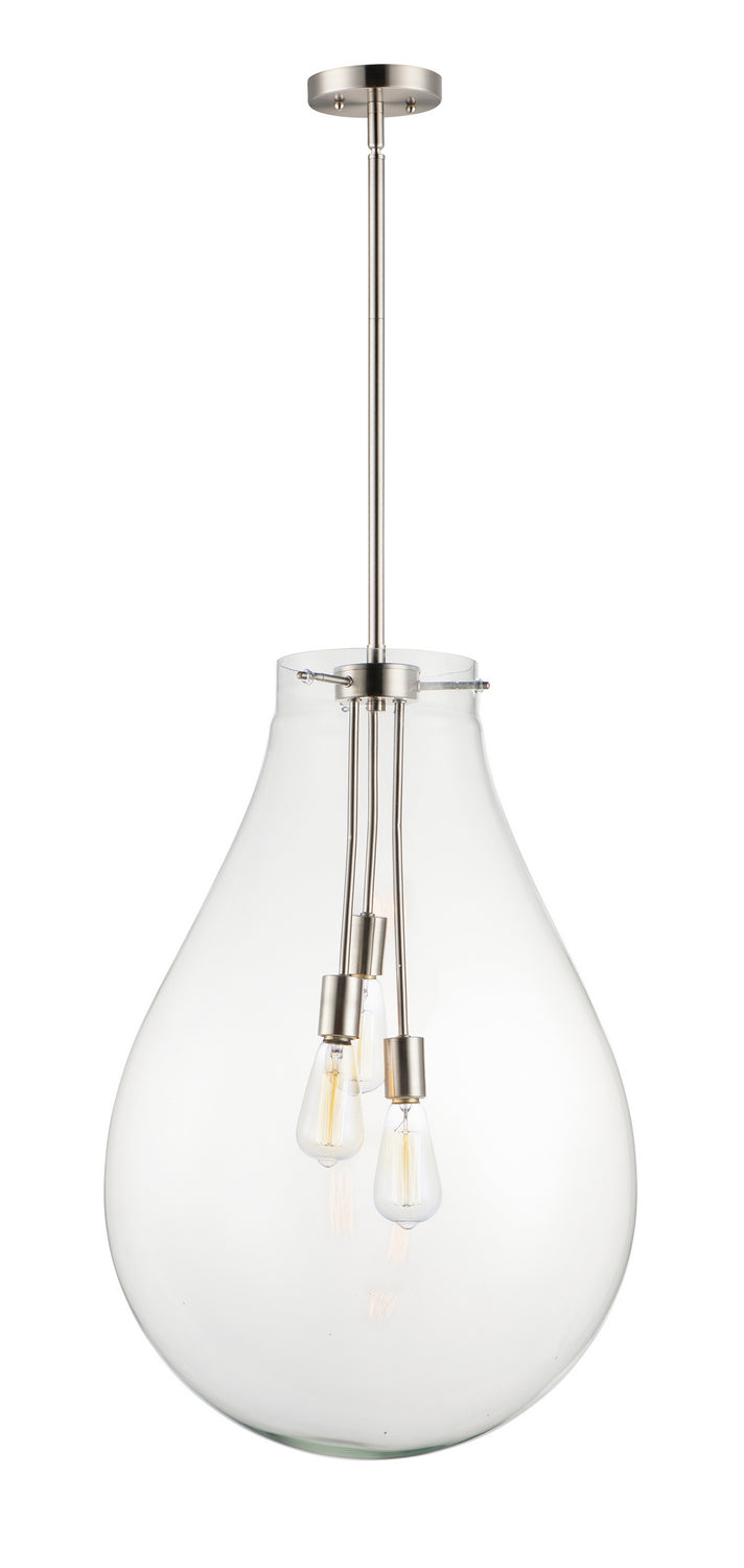Maxim Gourd 10166CLSN Pendant Light - Satin Nickel