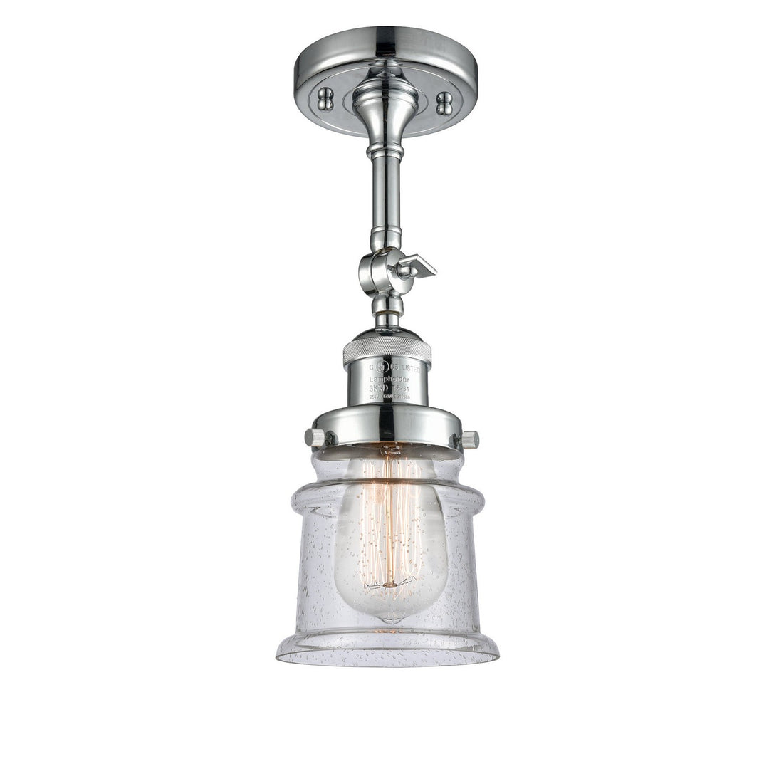 Innovations Franklin Restoration 201F-PC-G184S-LED Ceiling Light - Polished Chrome
