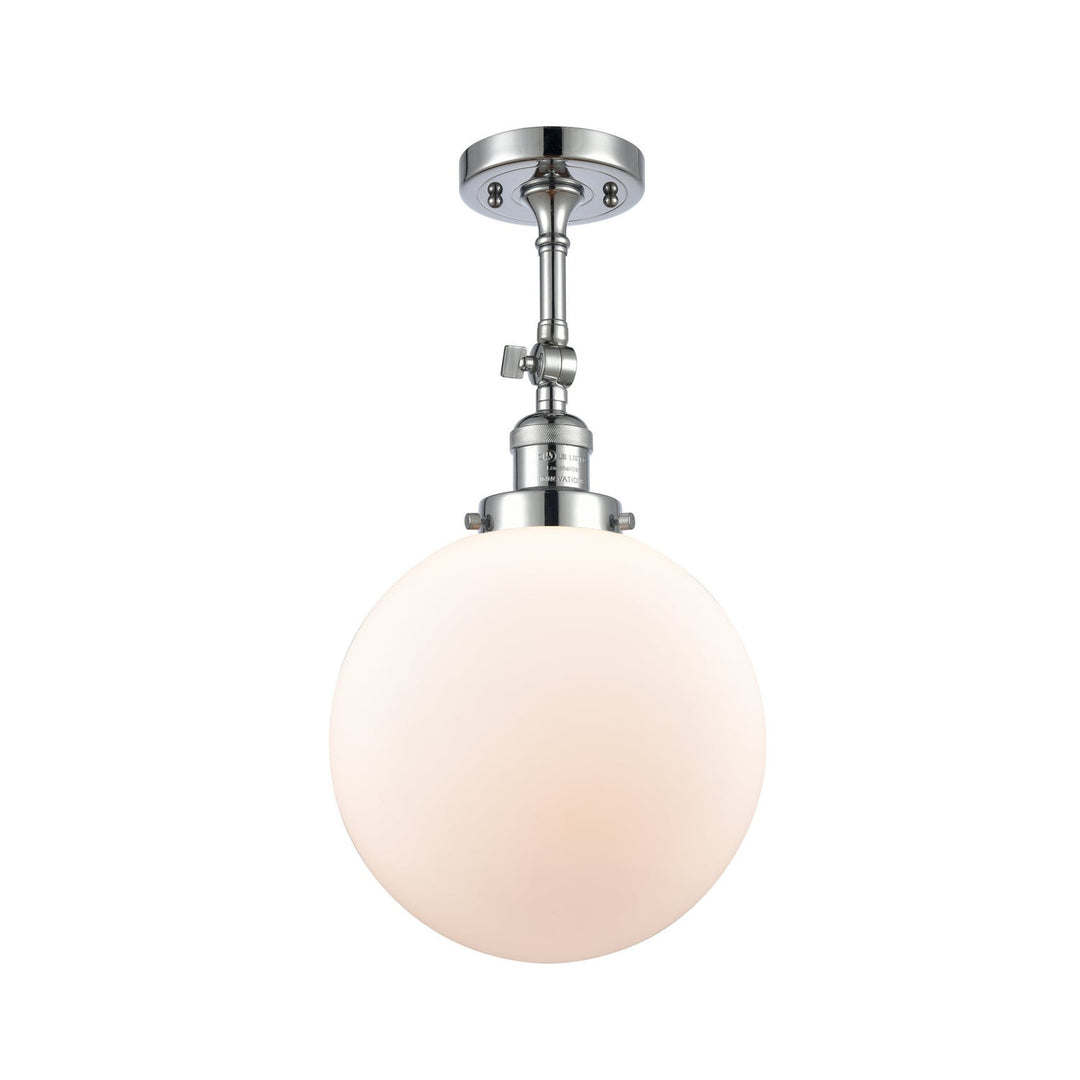 Innovations Franklin Restoration 201F-PC-G201-10 Ceiling Light - Polished Chrome