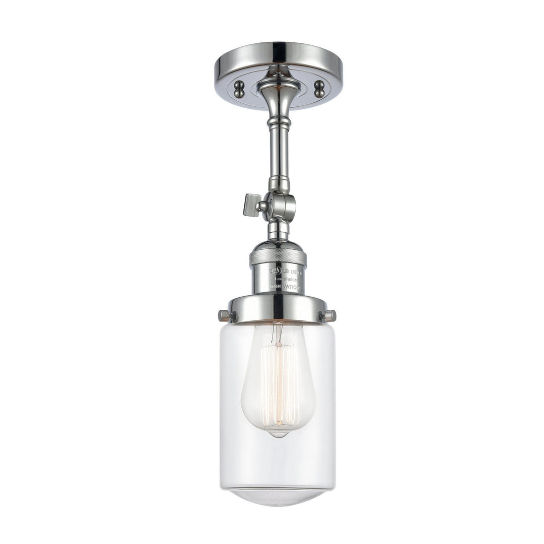 Innovations Franklin Restoration 201F-PC-G312 Ceiling Light - Polished Chrome