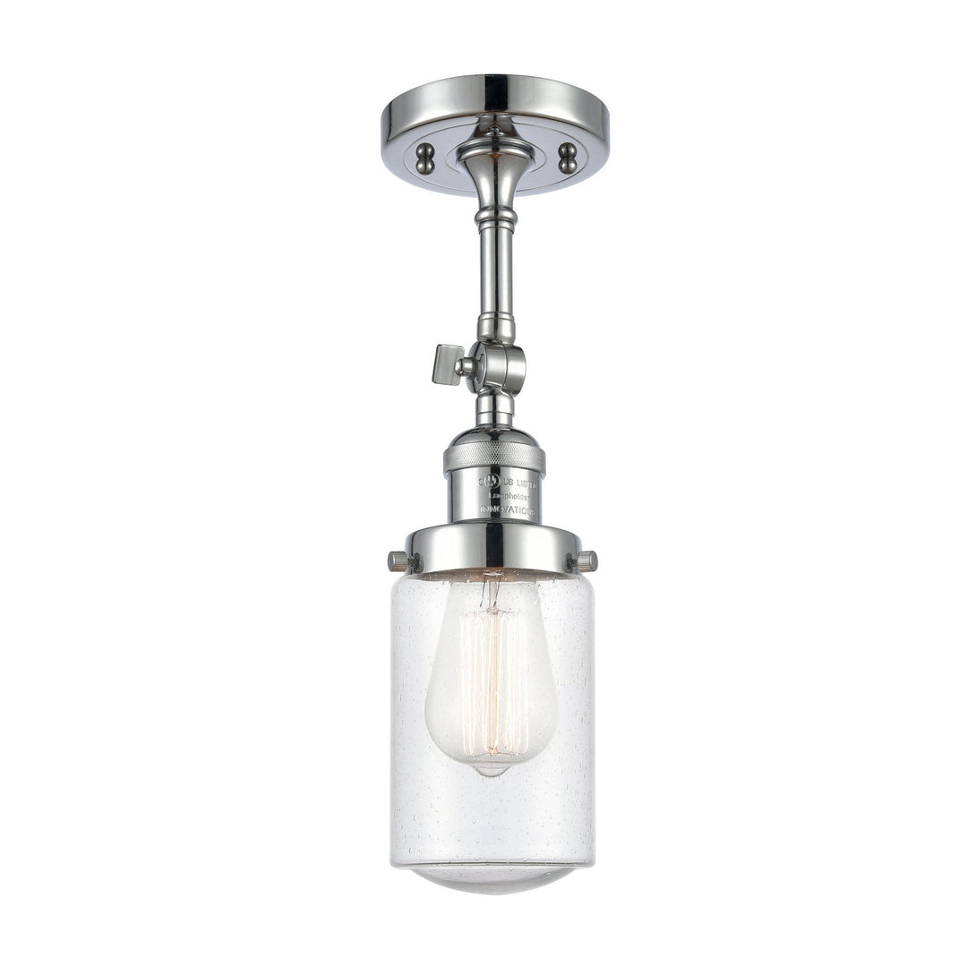 Innovations Franklin Restoration 201F-PC-G314 Ceiling Light - Polished Chrome