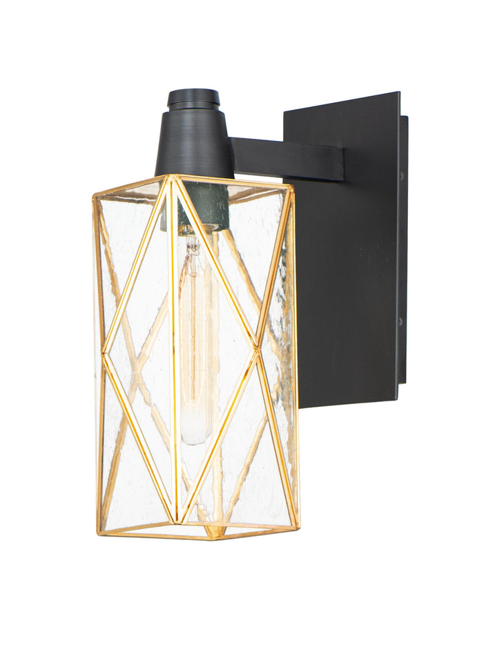 Maxim Lighting 11563CDBKBUB  Norfolk Outdoor Black / Burnished Brass