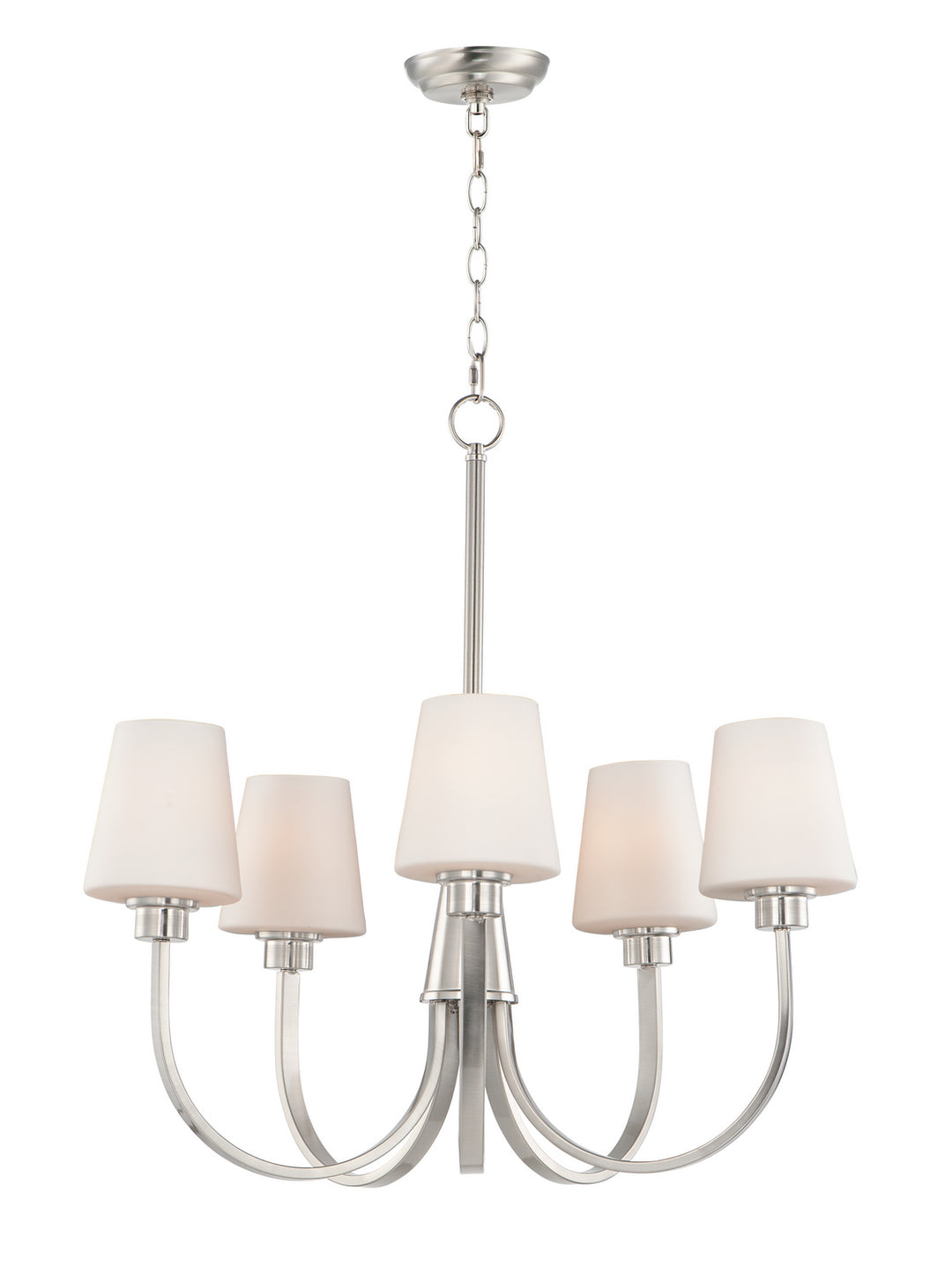 Maxim Shelter 11825SWSN Chandelier Light - Satin Nickel