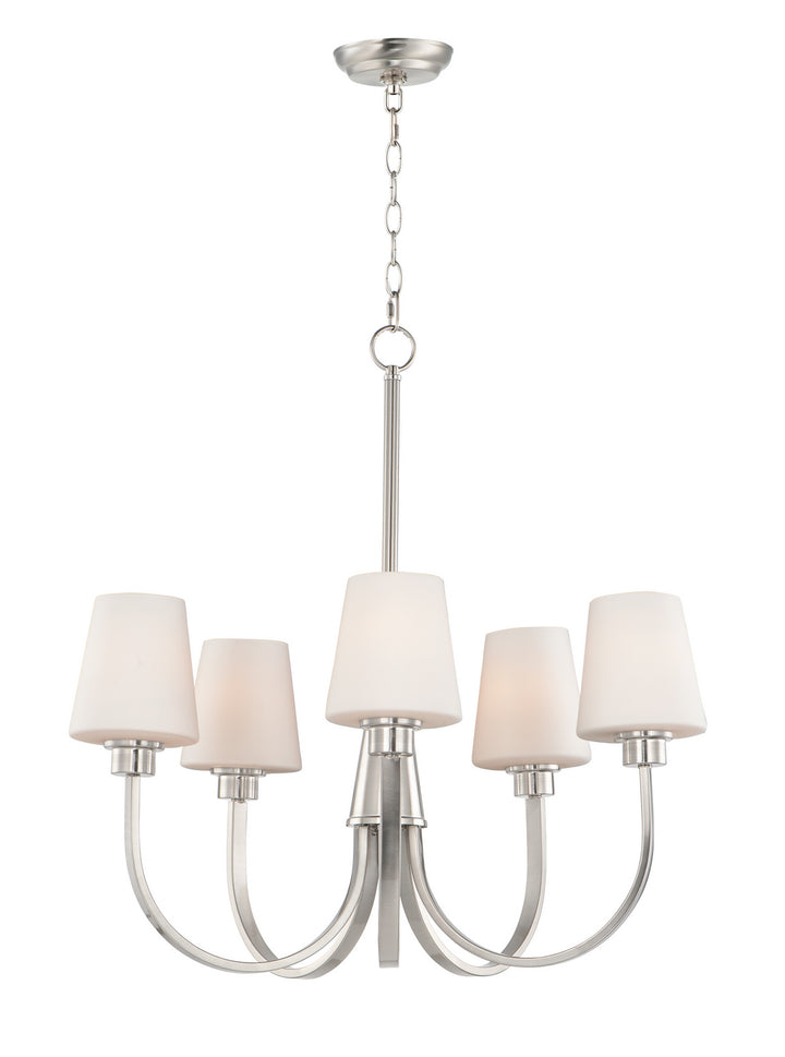 Maxim Shelter 11825SWSN Chandelier Light - Satin Nickel