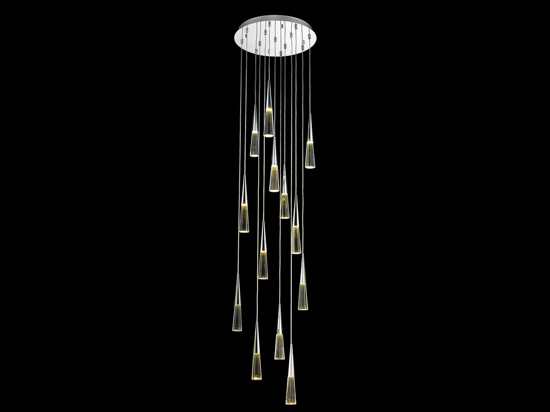 Avenue Avalon HF3813-CH Chandelier Light - Polished Chrome