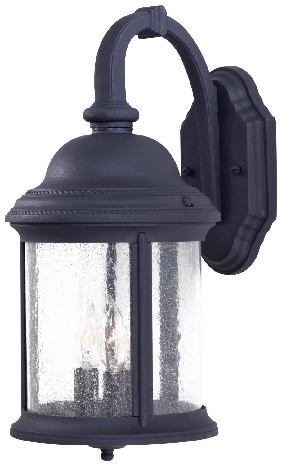 Minka-Lavery Lighting 9011-66 Hancock Three Light Wall Mount Outdoor Black