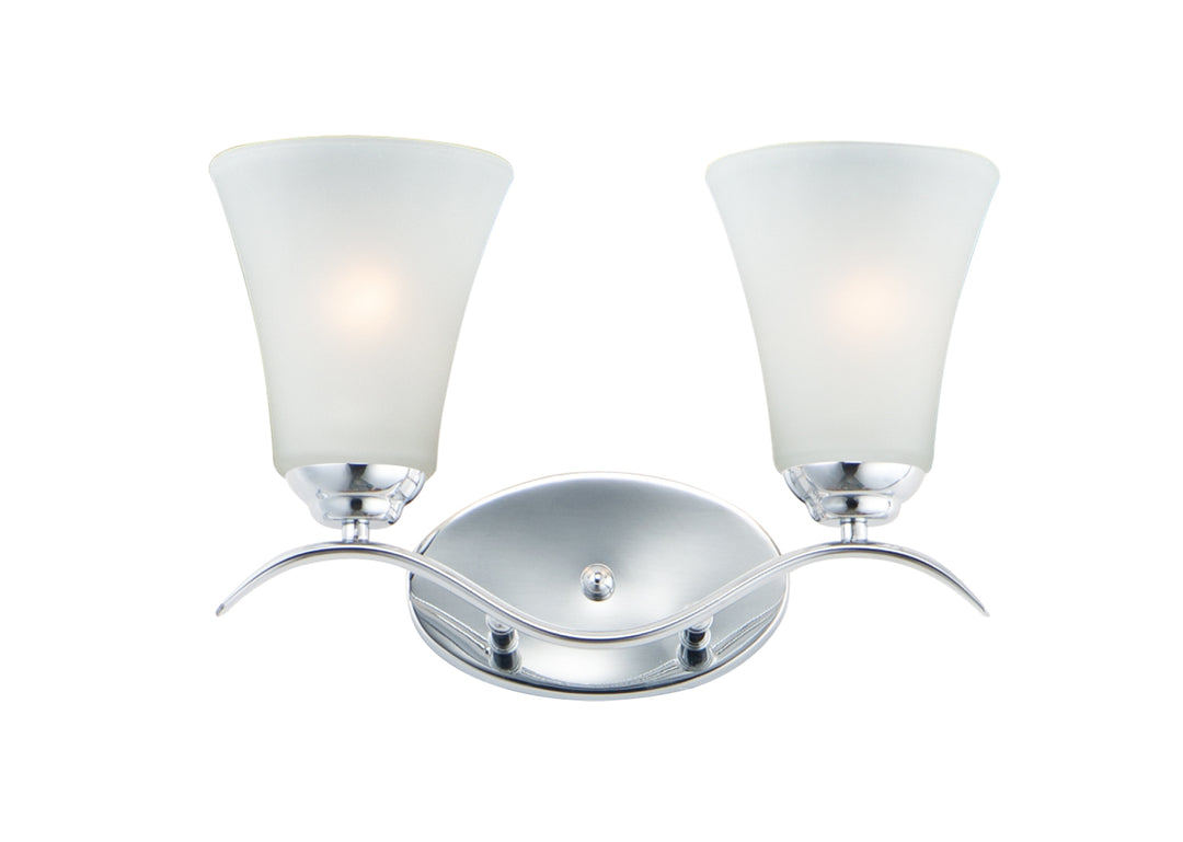 Maxim Vital 12082FTPC Bath Vanity Light 15 in. wide - Polished Chrome