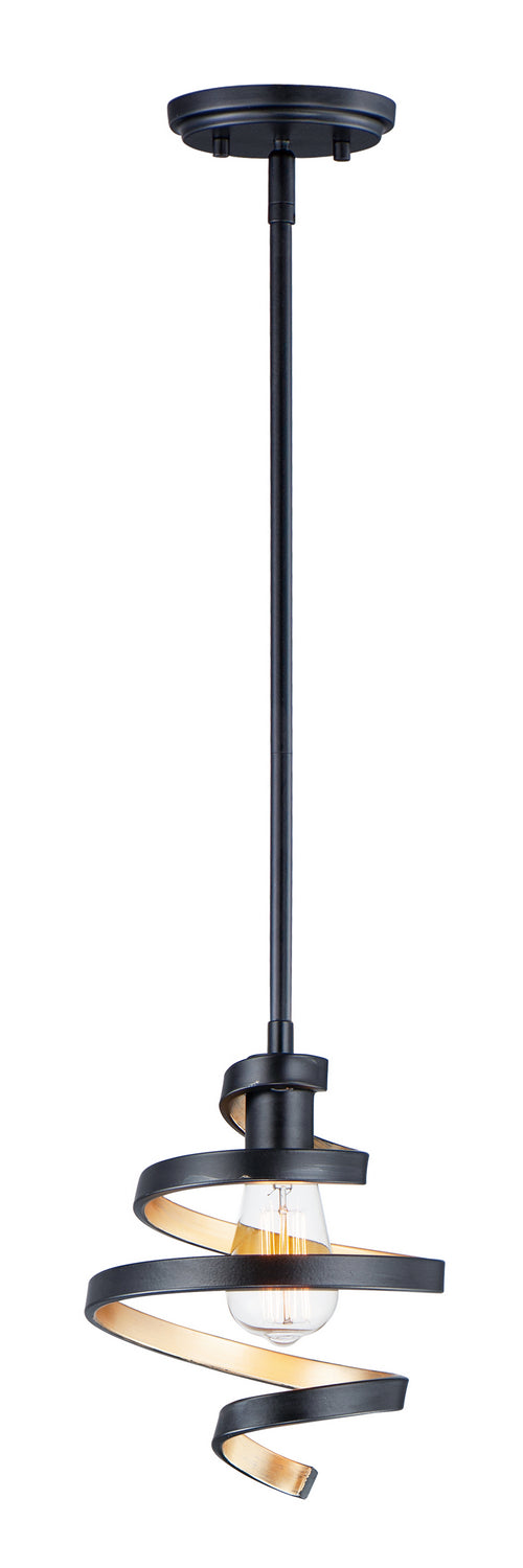 Maxim Twister 12232BKGLD Pendant Light - Black / Gold