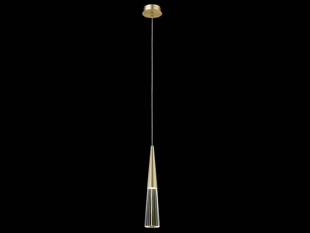 Avenue Encino HF7701-BB Pendant Light - Brushed Brass