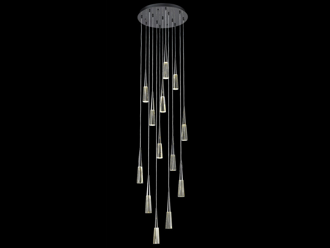 Avenue Encino HF7713-GM Chandelier Light - Gun Metal