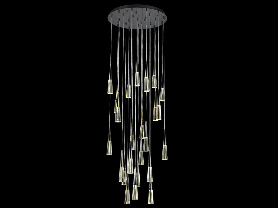 Avenue Encino HF7725-GM Chandelier Light - Gun Metal