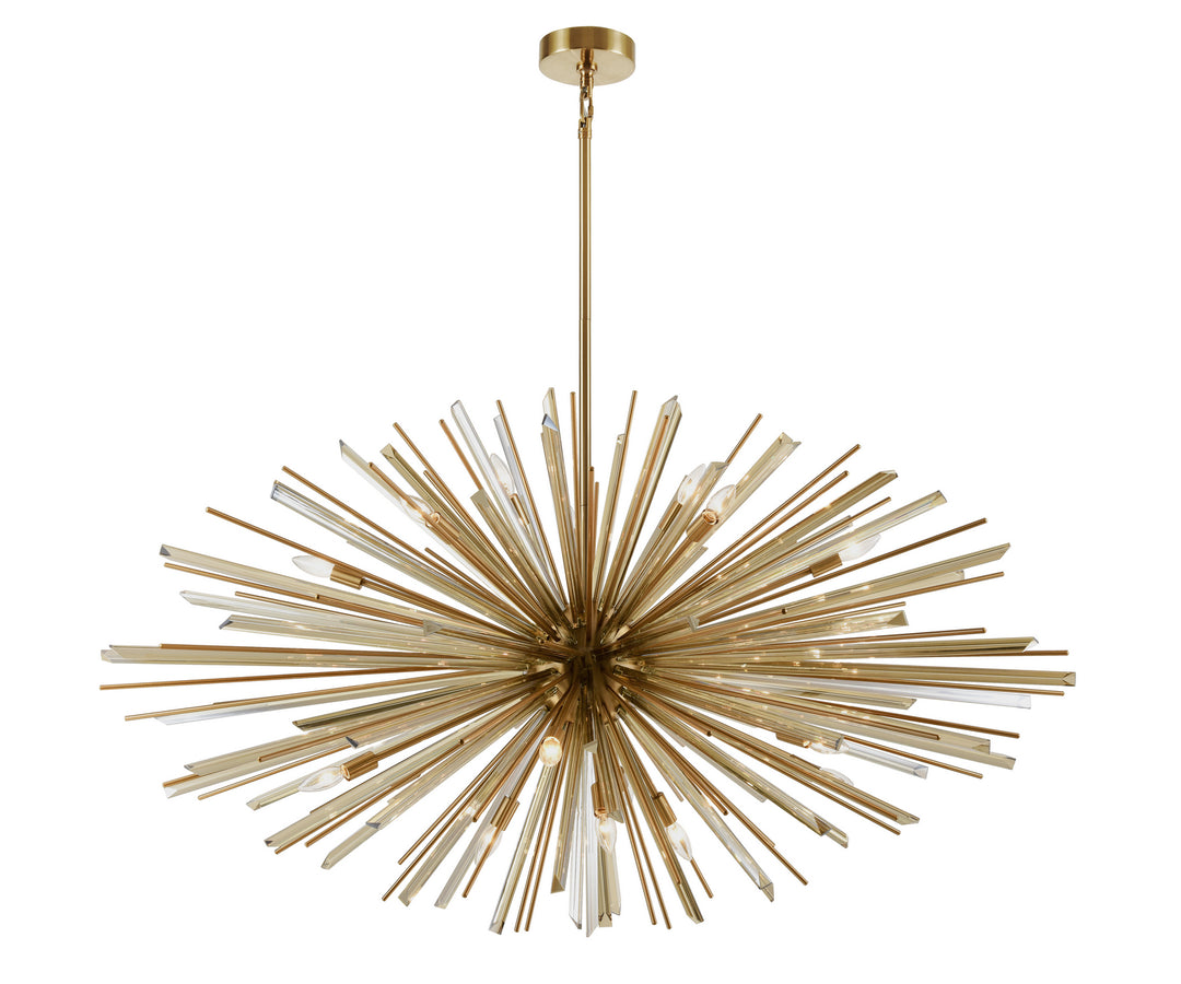 Avenue Palisades Ave. HF8200-AB Chandelier Light - Antique Brass