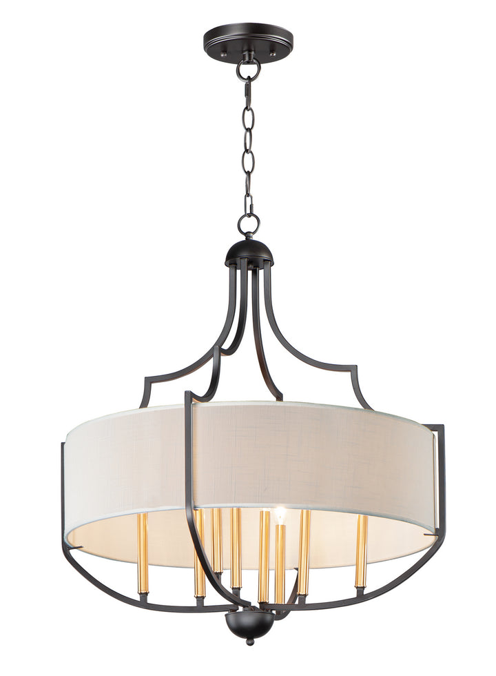 Maxim Savant 25285WLBZAB Chandelier Light - Bronze / Antique Brass