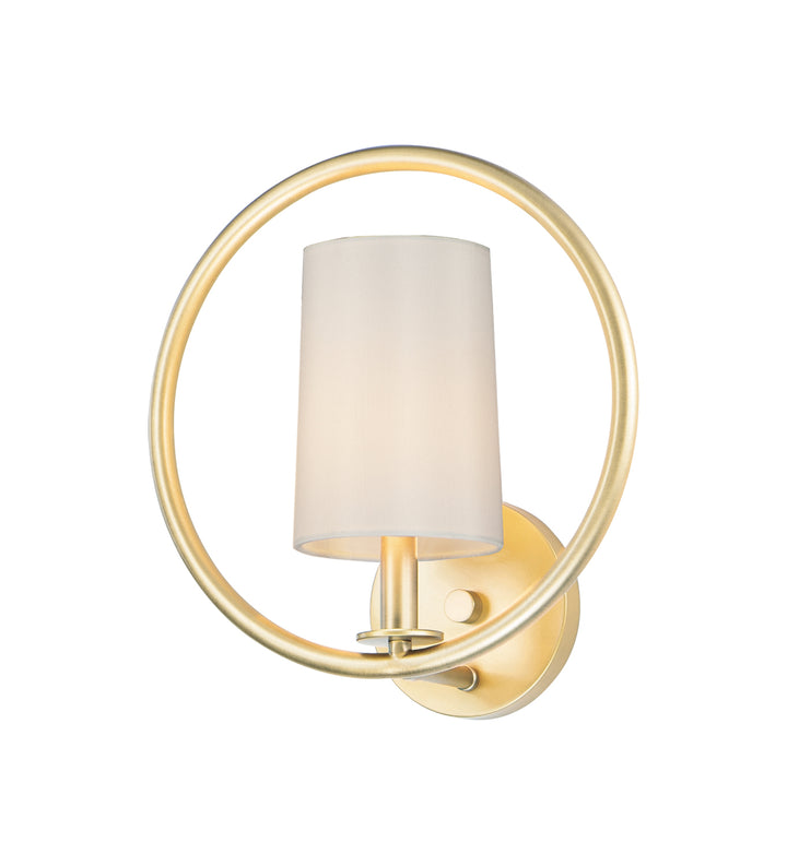 Maxim Meridian 25291OFNAB Wall Sconce Light - Natural Aged Brass