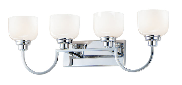 Maxim Swale 26064WTPC Bath Vanity Light 31 in. wide - Polished Chrome