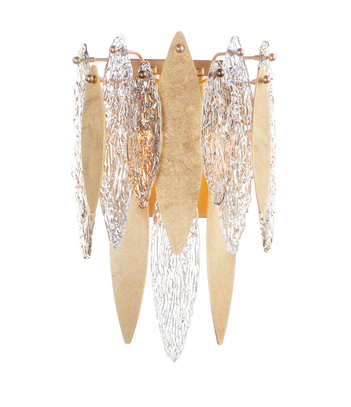 Maxim Majestic 32322CLCMPGL Wall Sconce Light - Gold Leaf