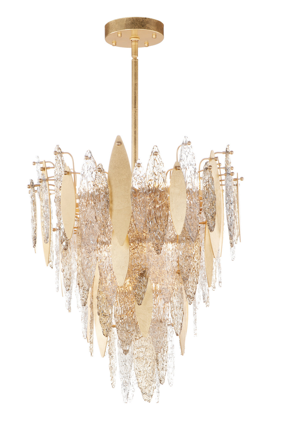 Maxim Majestic 32325CLCMPGL Pendant Light - Gold Leaf