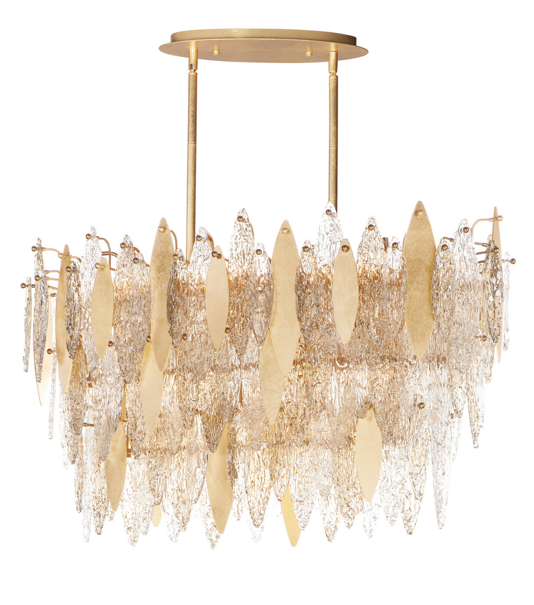 Maxim Majestic 32326CLCMPGL Pendant Light - Gold Leaf