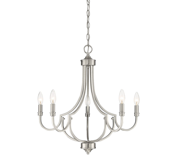 Savoy House Auburn 1-2005-5-SN Chandelier Light - Satin Nickel