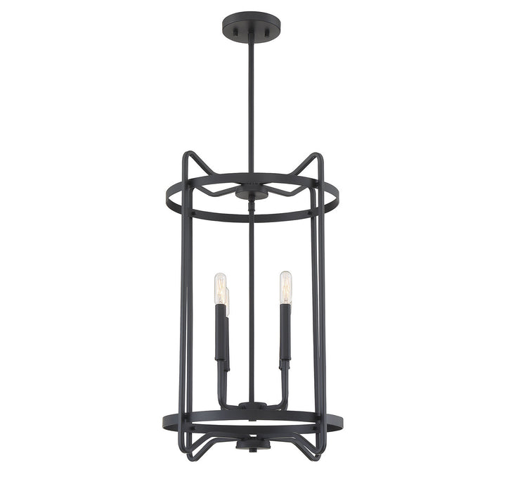 Savoy House Kent 3-4901-4-89 Pendant Light - Matte Black