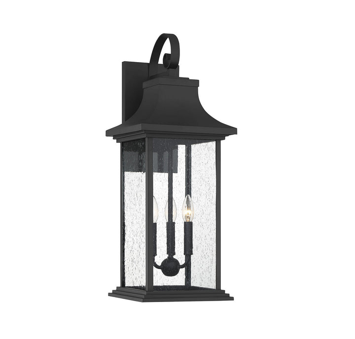 Savoy House Lighting 5-452-BK  Hancock Outdoor Matte Black