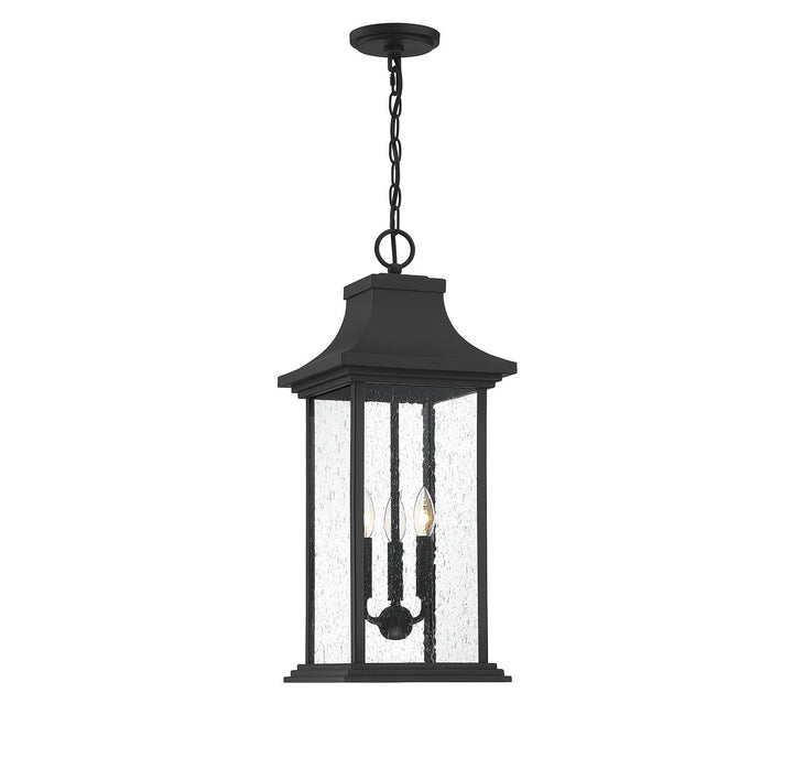 Savoy House Lighting 5-453-BK  Hancock Outdoor Matte Black
