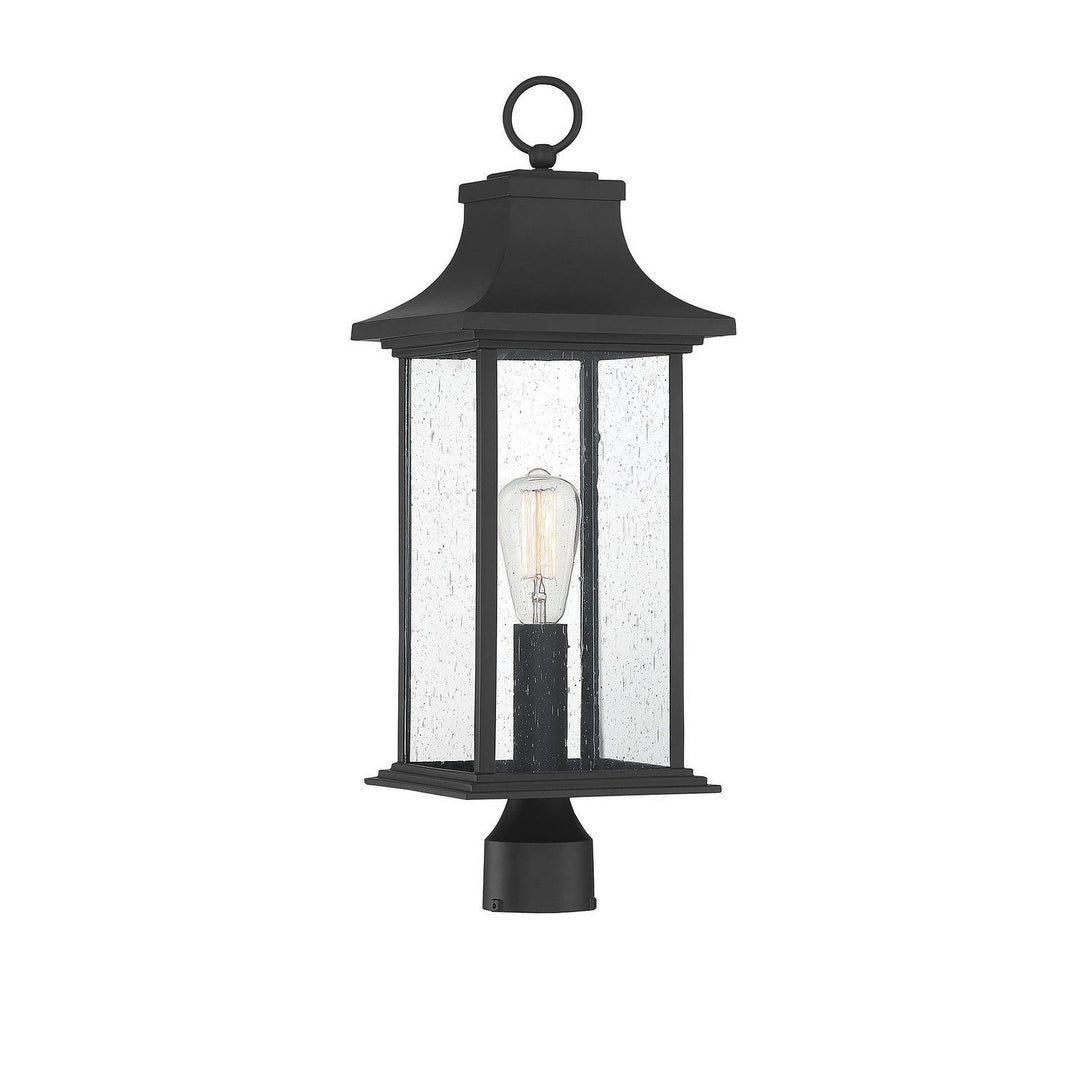 Savoy House Lighting 5-454-BK  Hancock Outdoor Matte Black