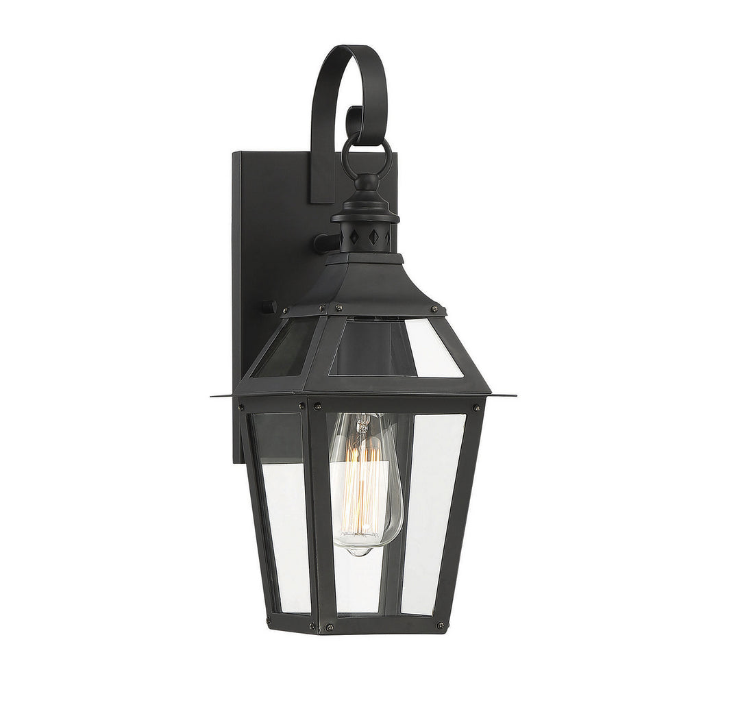 Savoy House Lighting 5-720-153  Jackson Outdoor Black With Gold Highlights