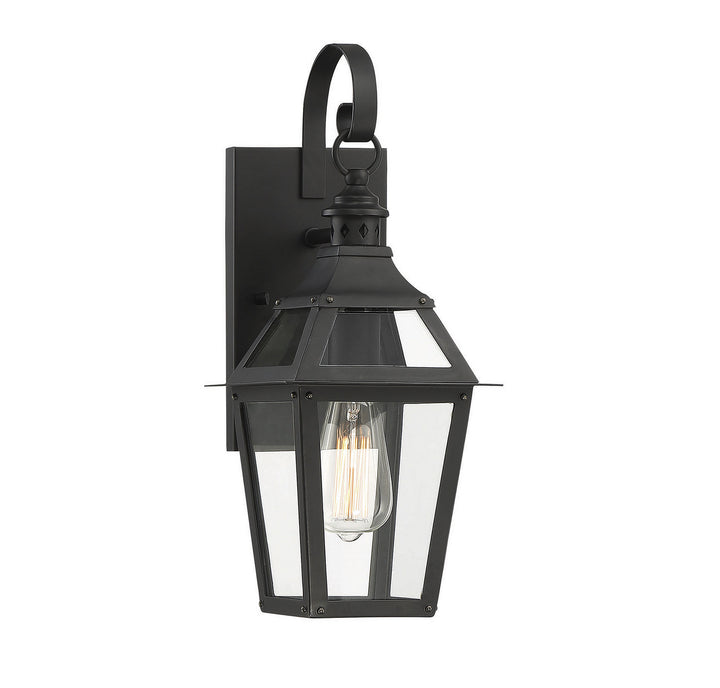 Savoy House Lighting 5-720-153  Jackson Outdoor Black With Gold Highlights