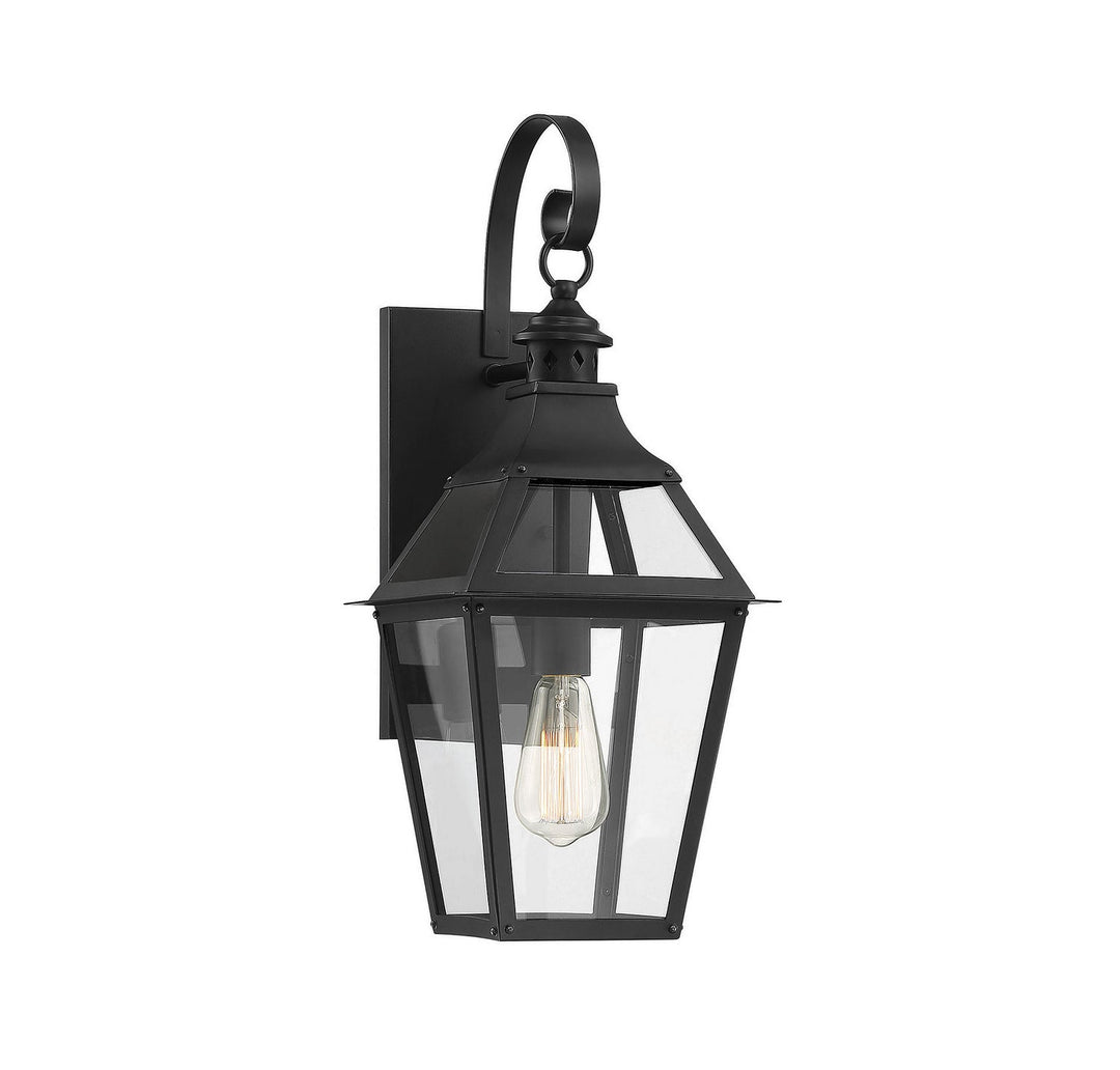 Savoy House Lighting 5-721-153  Jackson Outdoor Black With Gold Highlights