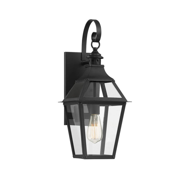 Savoy House Lighting 5-721-153  Jackson Outdoor Black With Gold Highlights