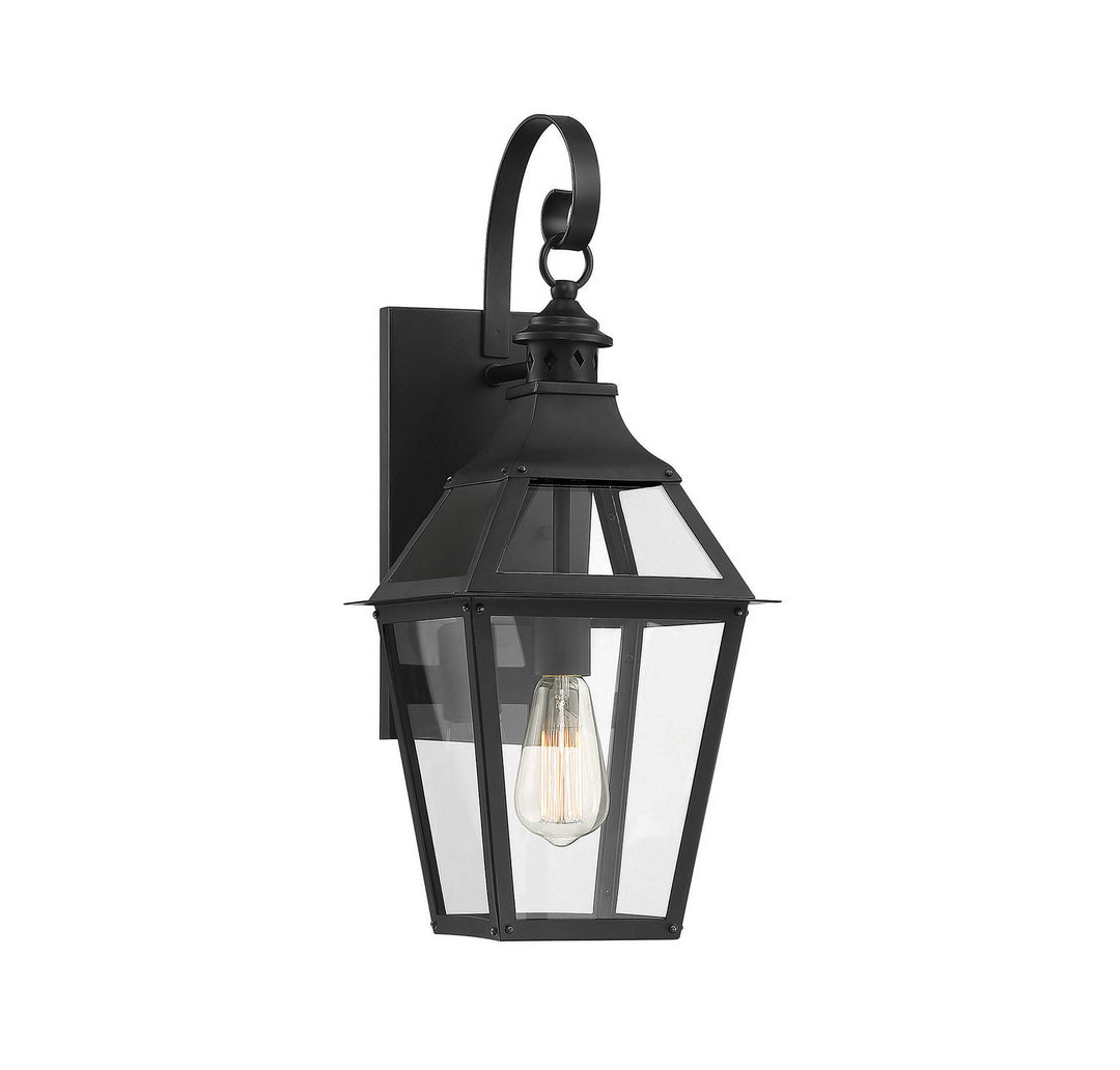 Savoy House Lighting 5-721-153  Jackson Outdoor Black With Gold Highlights