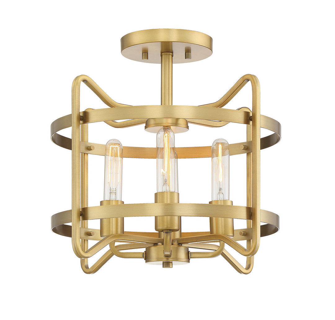 Savoy House Kent 6-4900-4-322 Ceiling Light - Warm Brass