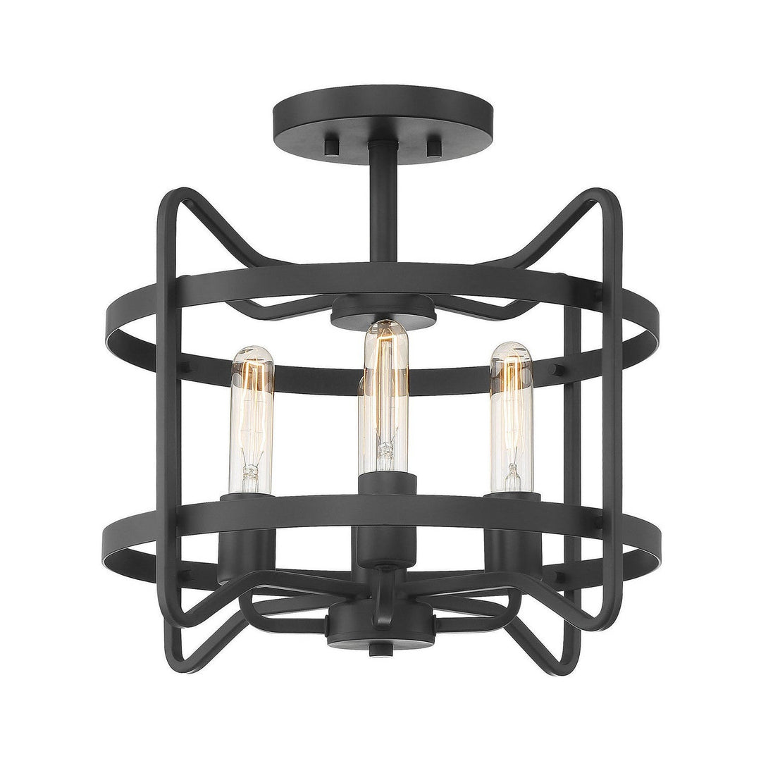 Savoy House Kent 6-4900-4-89 Ceiling Light - Matte Black