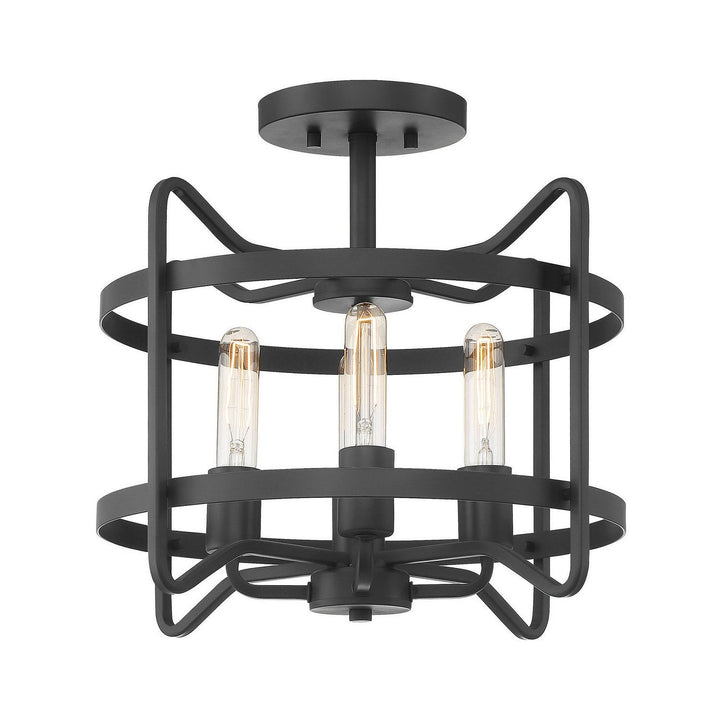 Savoy House Kent 6-4900-4-89 Ceiling Light - Matte Black