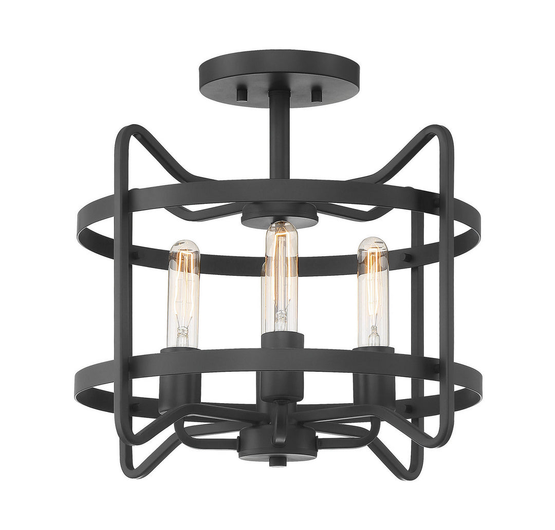 Savoy House Kent 6-4900-4-89 Ceiling Light - Matte Black