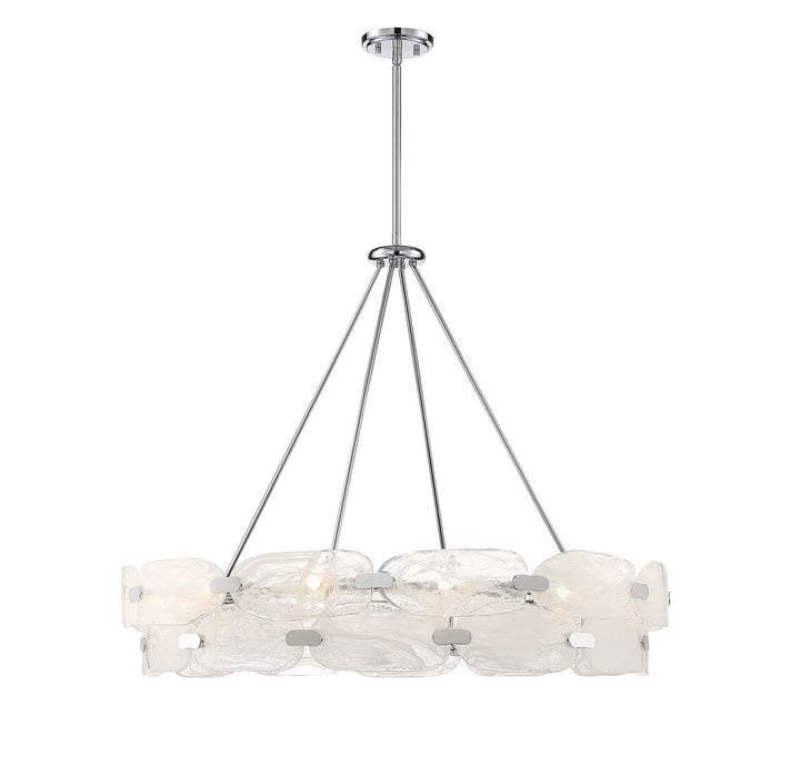 Savoy House Vasare 7-2351-12-11 Chandelier Light - Chrome