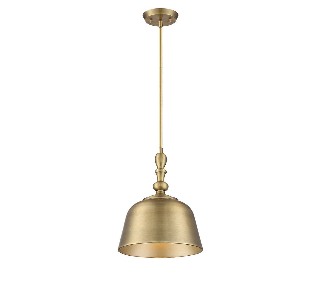 Savoy House Berg 7-3751-1-322 Pendant Light - Warm Brass