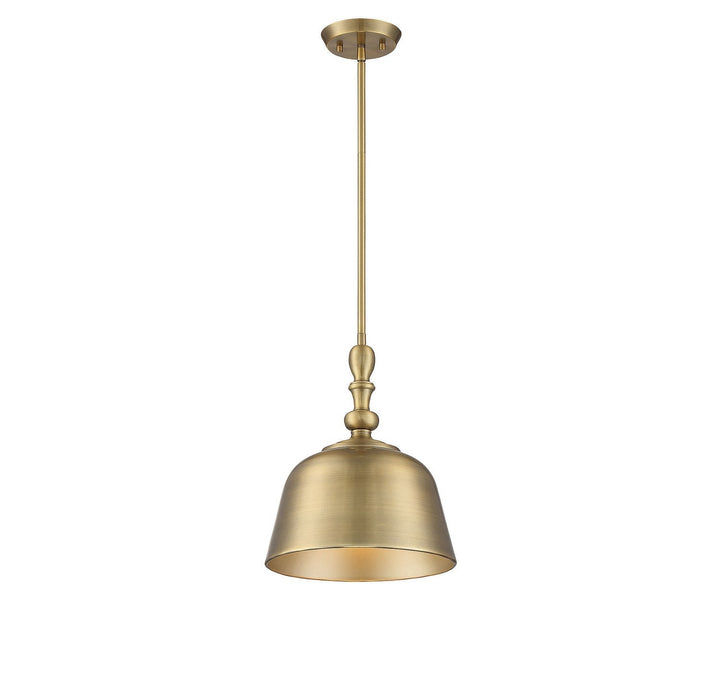 Savoy House Berg 7-3751-1-322 Pendant Light - Warm Brass