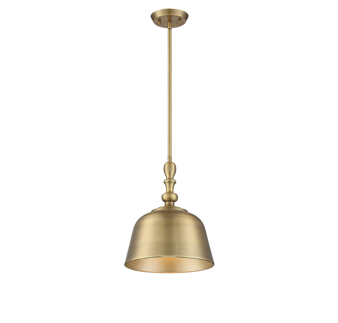 Savoy House Berg 7-3751-1-322 Pendant Light - Warm Brass