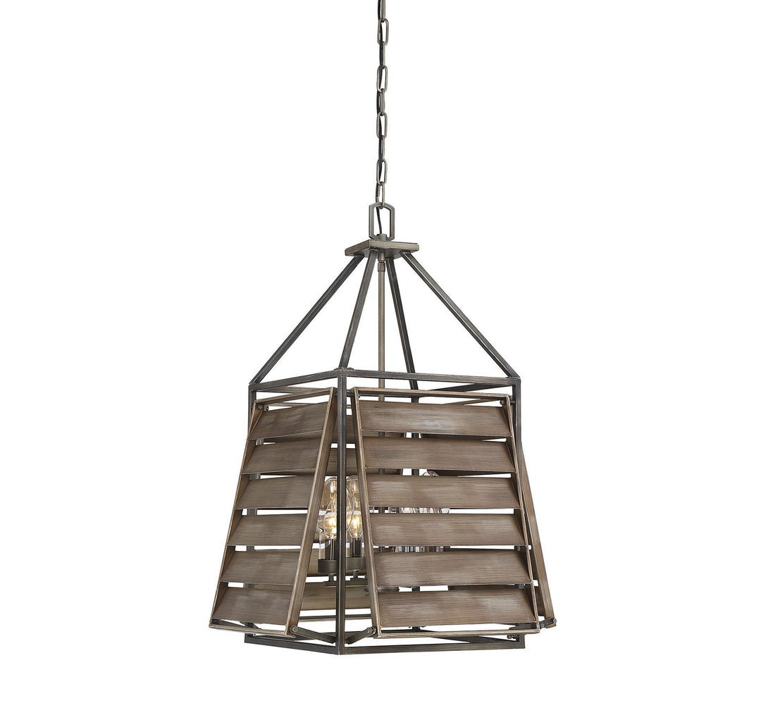 Savoy House Lighting 7-9341-4-162  Hartberg Outdoor Aged Driftwood