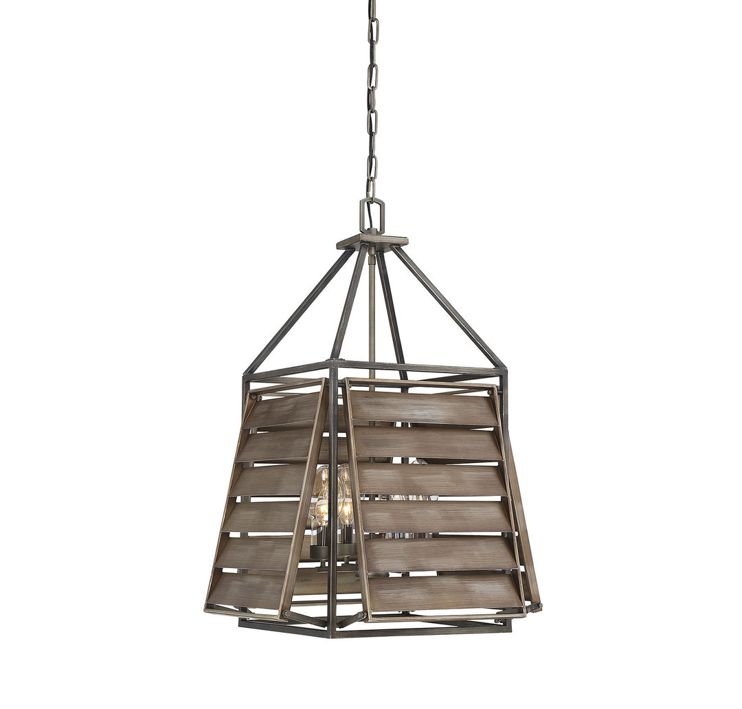 Savoy House Lighting 7-9341-4-162  Hartberg Outdoor Aged Driftwood