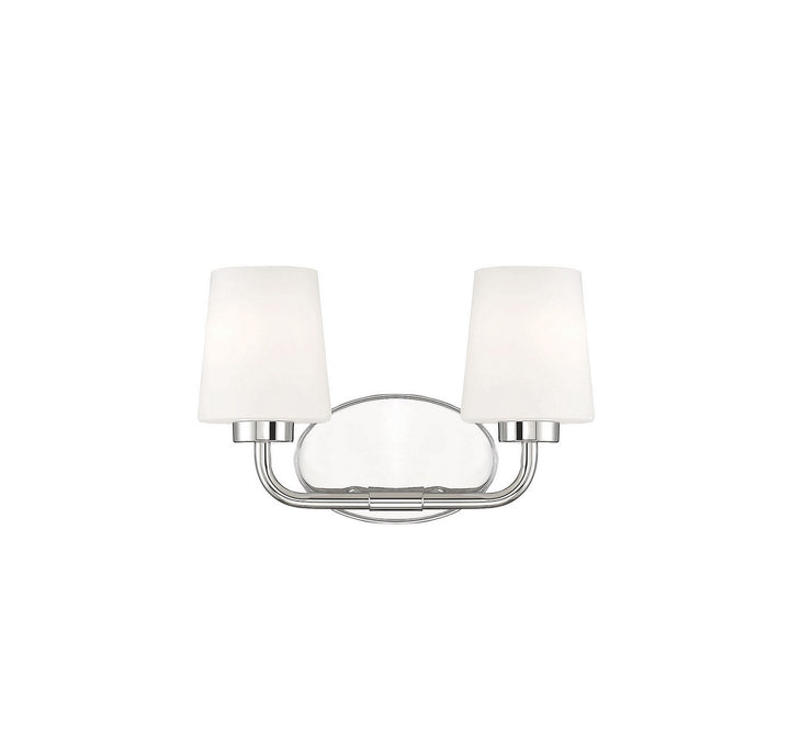 Savoy House Capra 8-4090-2-109 Bath Vanity Light 15 in. wide - Polished Nickel