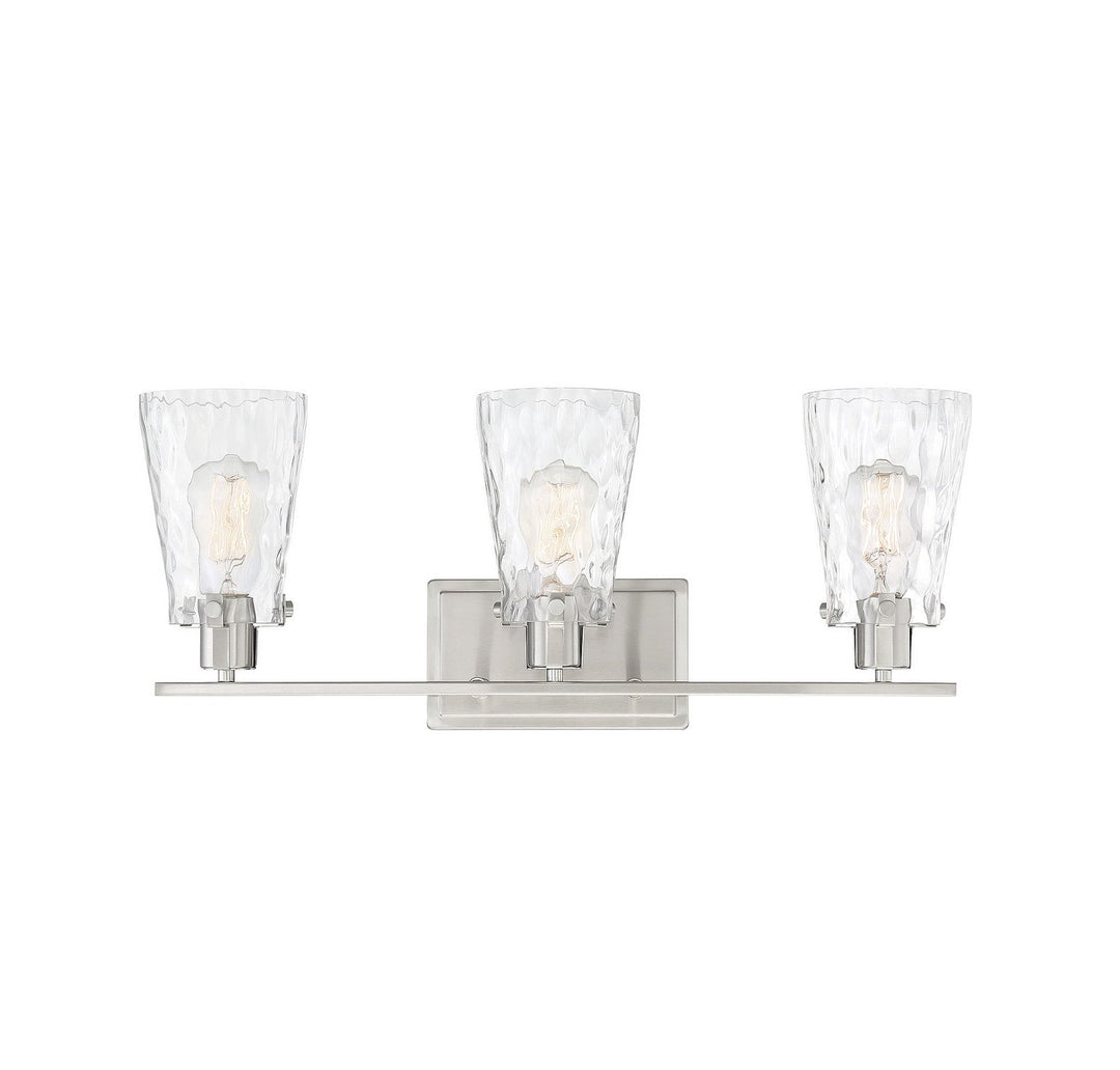 Savoy House Vaughan 8-4508-3-SN Bath Vanity Light 24 in. wide - Satin Nickel